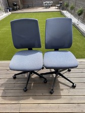 X2 Torasen Aqua Mesh Back Office Chair Swivel Adjustable with Wheels - No Arms