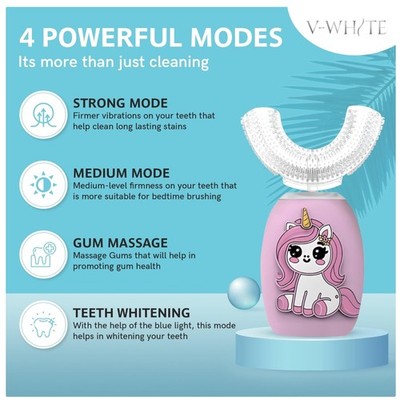 360° Teeth Cleaning Toothbrush for Kids
