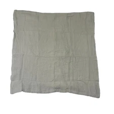 PARACHUTE 100% Linen Euro Pillow Sham 28'' x27" Beige