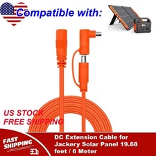 DC Extension Cable for Jackery Solar Panel 19.68 feet / 6 Meter