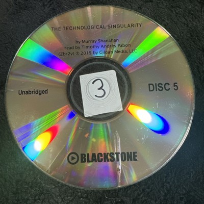 The Technological Singularity- Murray Shanahan Audio CD 2015 Disc #5