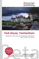 Lambert M. Surhone (U. A.) | York House, Twickenham | Taschenbuch | Englisch