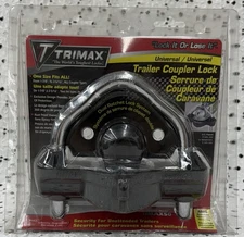 Universal Die Cast Trimax Dual Ratchet Trailer Coupler Locks Model UMAX50