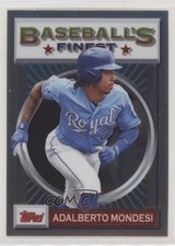 2020 Topps Finest Flashbacks Adalberto Mondesi #72 00gy