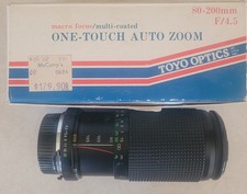 Minolta XD-11 SLR 35mm Black Camera With Flash and 80-200mm Zoom