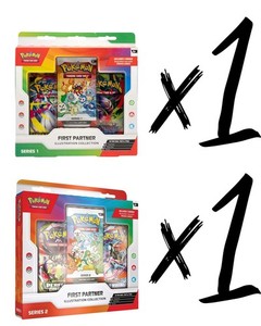 【新品未開封】英語版 First Partner Series1 2BOX Pokemon First Partner Series 1 | eBay