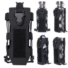 Tactical Molle Water Bottle Bag Military Camping Sports Kettle Pouch Holder