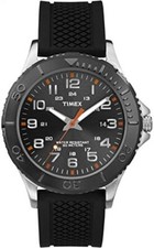 New Timex Men Analogue Quartz Watch with Silicone Strap TW2P87200