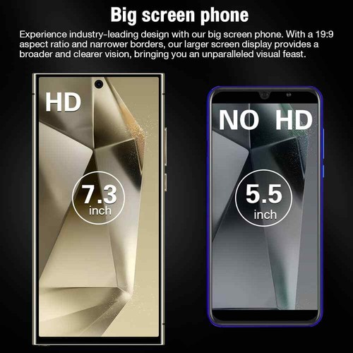 Unlocked Factory NEW S24 Ultra 5G Phones Smartphone 16GB+1TB Android Cellphones - Zdjęcie 6 z 26
