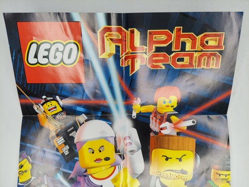 LEGO Alpha Team Nintendo Game Boy Color 2000 Poster P-CGB-BLPE-USA - Picture 7 of 9