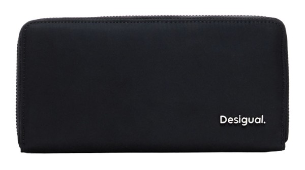 Desigual Priori Fiona Long Wallet GeldböRse Black Schwarz Neu-image