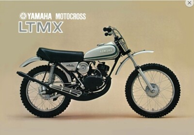 1973 Yamaha LT3 MX100 MX Motocross POSTER 24 X 36 INCH Sweet!