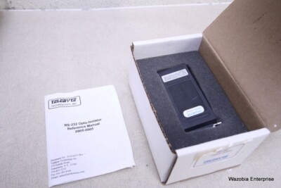 TELEBYTE TECHNOLOGY MODEL 0905-0005 RS-232 OPTO-ISOLATOR | eBay
