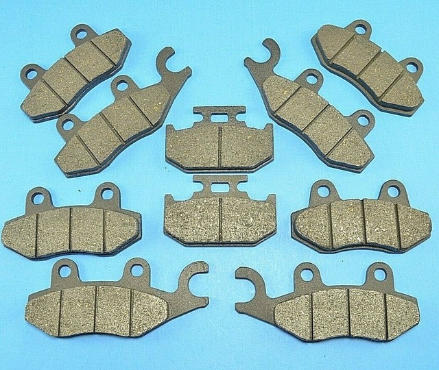 Front+Rear+Parking Brake Pads for Yamaha YXR 700 Rhino 700 4x4 2008