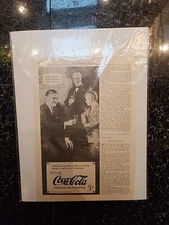 COCA-COLA / COKE - VIntage Magazine Ad Single Page The American Magazine