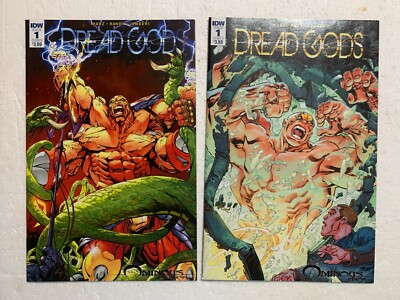 DREAD GODS #1 NM COVER A & B SET IDW 2017