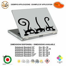 Cats clever sticker notebook tablet sticker cats nice pvc cropped