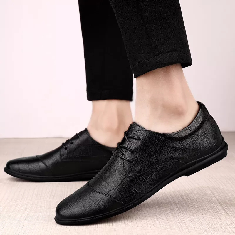 Flat sole dress shoes best sale mens