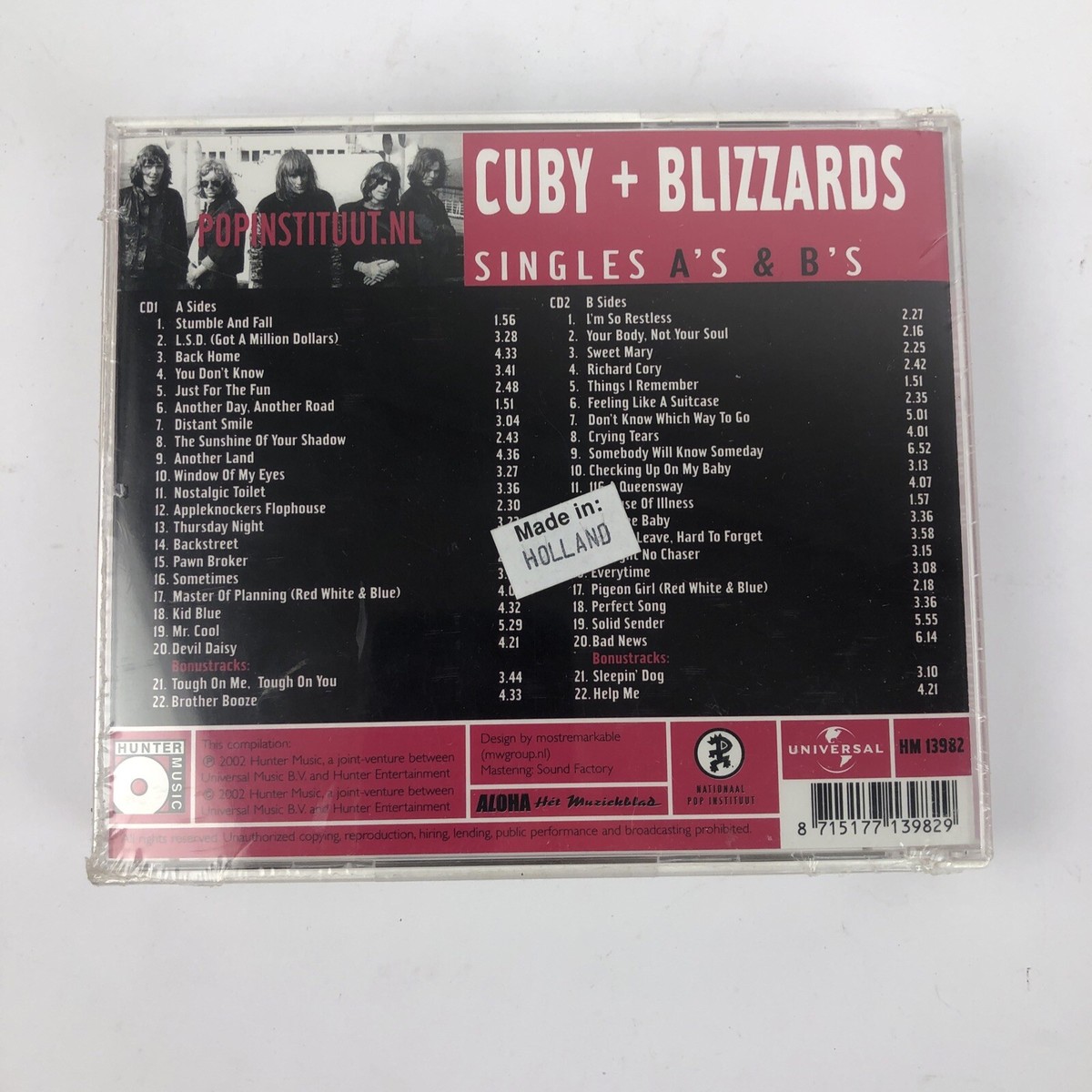 Cuby + Blizzards – Singles A'S & B'S 44 total Tracks Holland