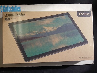 AOCWEI X900-US 10.1'' Tablet (Blue 128GB Wifi Android High Definition Screen New
