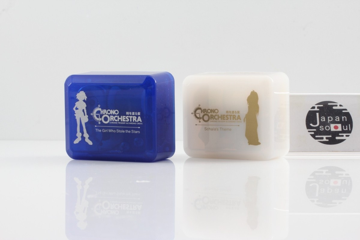 Chrono Trigger & Chrono Cross Orchestra Music Box set Limited