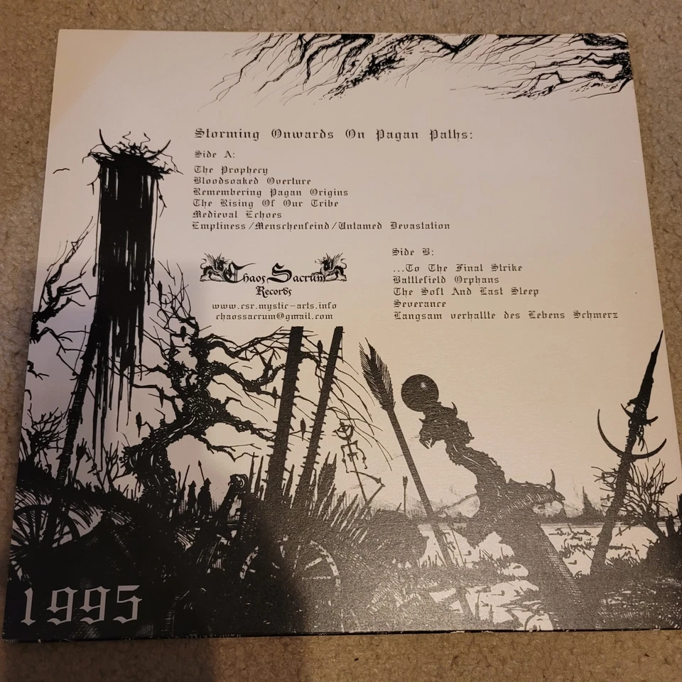 Abigor orkblut ORIG1PRESS vinyl LP satricon emperor enslaved summoning storm Foto 2 de 2