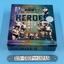 BBM 2021 BBM Card Rikishi Sumo Wrestler Trading Card Sealed Box Legend Heroes 