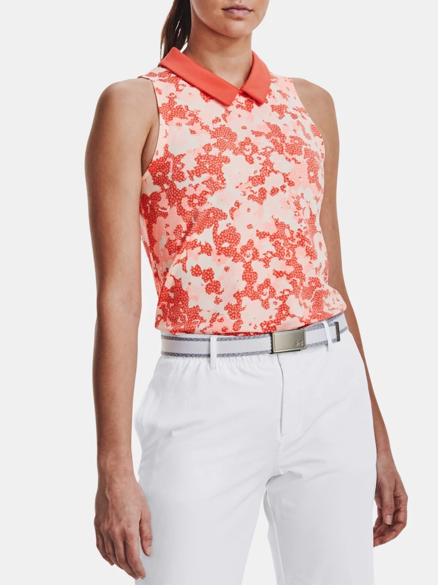 Under armour women's zinger sleeveless golf polo 2025