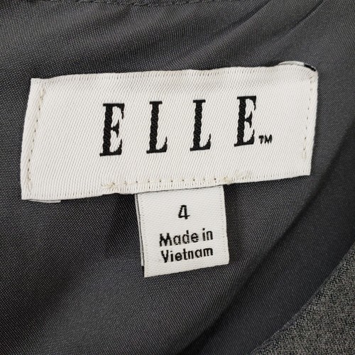 Ellie Size 4 Women's Gray Dress with Polka Dots - Picture 6 of 12