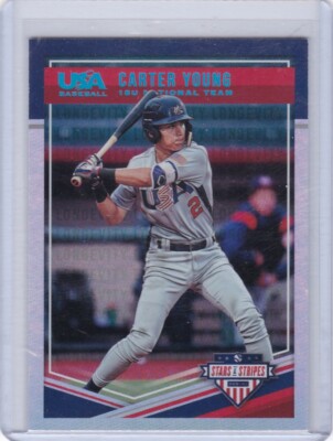 2018 PANINI USA STARS AND STRIPES #33 CARTER YOUNG USA #18/99 MADE