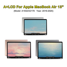 New LCD Screen For Macbook Air A2179 A1932 2019 Display Replacement Assembly USA