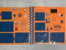 6th Grade-12 x 12 premade scrapbook pages