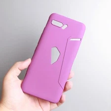 Glossy Rugged Skin Case + Tempered Glass For ASUS Rog Phone 2 Strix Rog 5 6