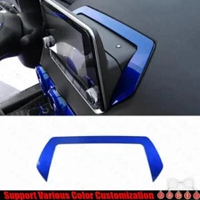 For Nissan Sentra Sylphy 20-24 Bright Blue Control GPS Navigation Panel Trim