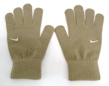 Nike Knit Swoosh 2.0 Gloves Adult Men's L/XL Khaki/Coconut Milk