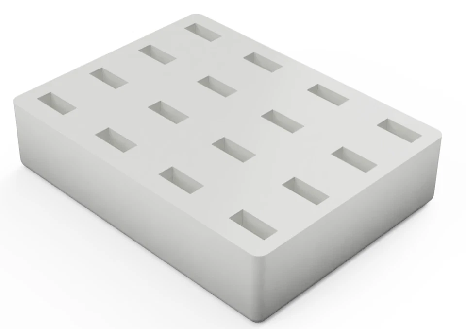 USB A Device Memory Stick Organizer Desktop Block Thin - Image 4 of 4