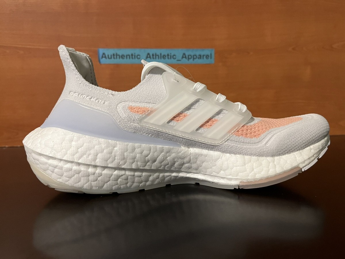 Size 6.5 - adidas UltraBoost 21 White Glow Pink W for sale