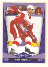 Robby Fabbri 2024-25 O-Pee-Chee Blue Border Parallel #392 Red Wings