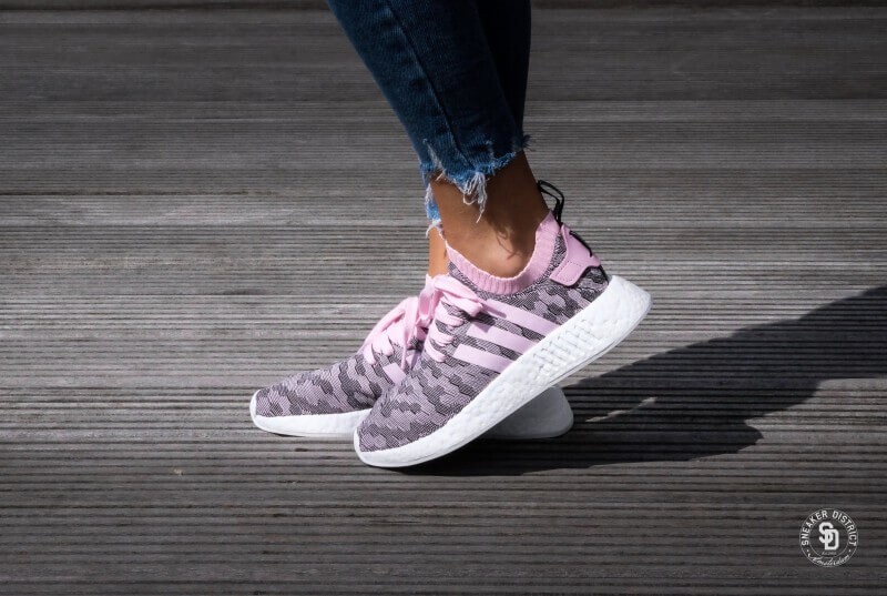 Adidas Women NMD R2 PK W Wonder Pink CAMO Glitch Primeknit Adidas Women NMD R2 PK W Wonder Pink CAMO Glitch Primeknit