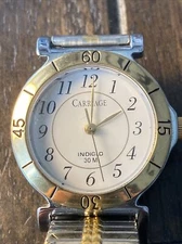 womens timex carriage Watch Indiglo running new battery Th8