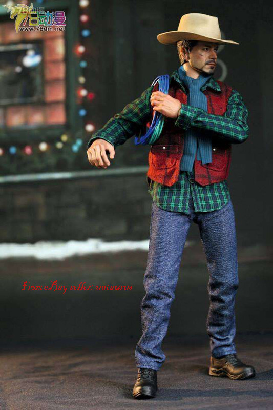 HotToys 1/6 Mms232 Iron Man 3: Rose Hill Tony Stark Deluxe Edition