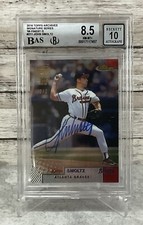 2016 TOPPS ARCHIVES SIGNATURE SERIES JOHN SMOLTZ FINEST AUTO #ED 2/2 BGS 8.5 10