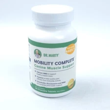 Dr. Marty Mobility Complete Canine Muscle Support 30 Chewable Tablets