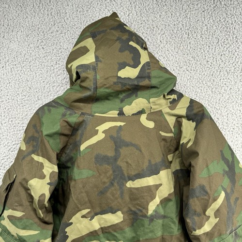 Vintage Military Jacket Mens Medium Extra Short Gore Rain Tex Cold Weather Parka - Picture 10 of 13