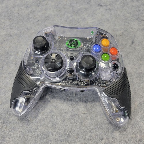 GameStop Spirit Xbox Wireless Transparent Controller Missing Dongle READ - Picture 6 of 7