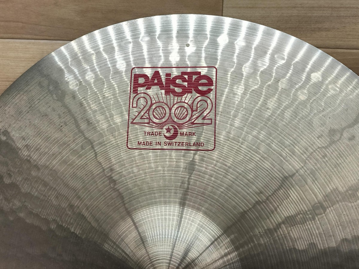Paiste 2002 Ride 20 Cymbals | eBay Paiste 2002 Ride 20 Cymbals | eBay