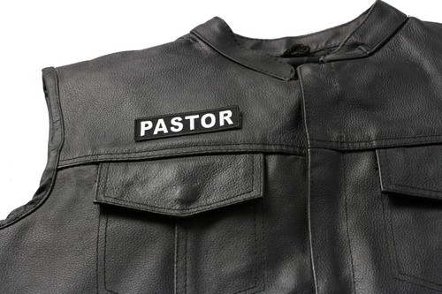 Pastor Patch- 3.5x1 inch - P4670 - Picture 4 of 5