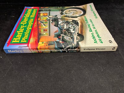HARLEY DAVIDSON PHOTOGRAPHIC HISTORY BOOK 400 PHOTOS BY WOLFGANG