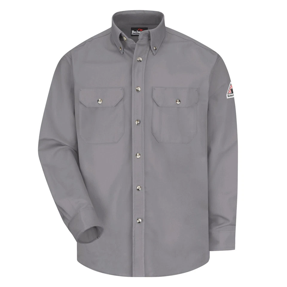 *NEW* FR Work Shirts - Short + Long Sleeve - Bulwark Reed Uniform - Image 2 of 2