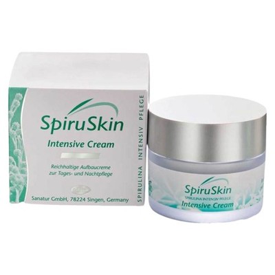 (401 EUR/l) MHD 06/2026 - Sanatur SpiruSkin Intensive Cream 50ml